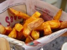 SweetPotatoFrieswithSeasonedSalt