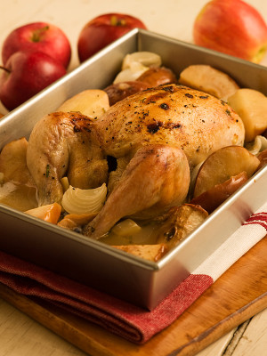 Apple Roast Chicken