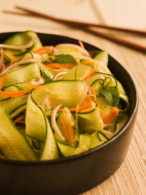 Asian cucumber Salad