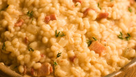 Bacon Barley Risotto