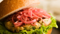 Grilled Salmon Burger