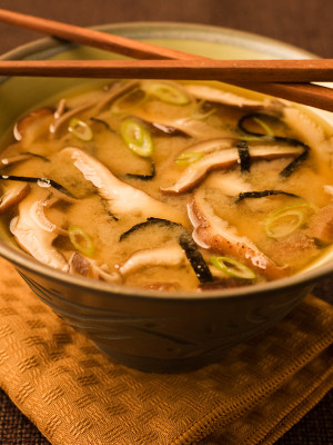 Mushroom & Buckwheat Soup