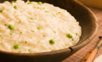 Parmesan Pea Risotto