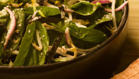 Sesame Spinach Salad