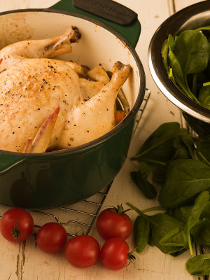 Baked chicken and spinach recipes