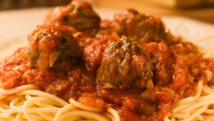 spaghetti and meatballs