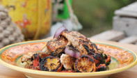 Grilled Salmon grilled Salad