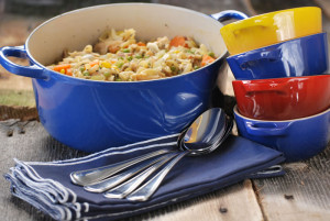 roast chicken soup